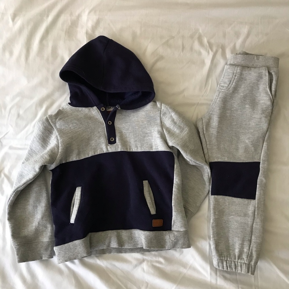 7 for all mankind sweat set boys 5